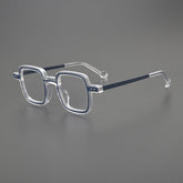 Arwin Retro Acetate Eyeglasses Frame Rectangle Frames Southood Clear